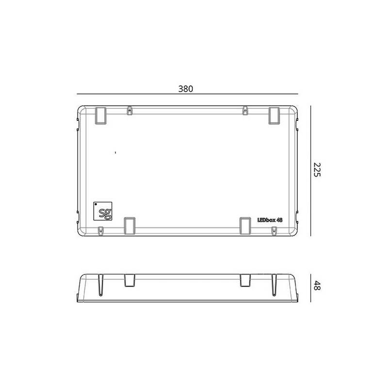 LED-boks SG ARMATUREN 48