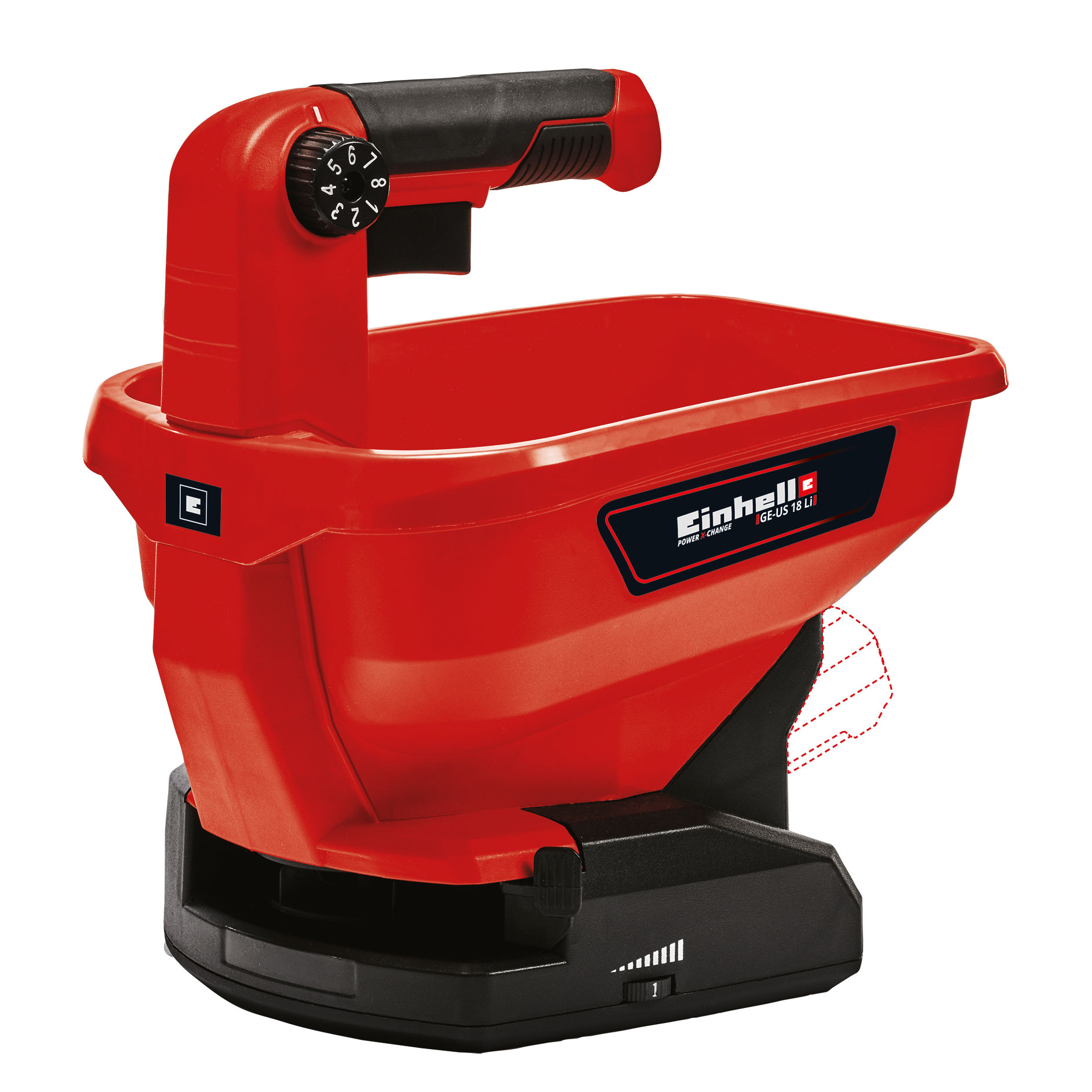 Universalspreder Einhell GE-US 18 Li-Solo uten Batteri