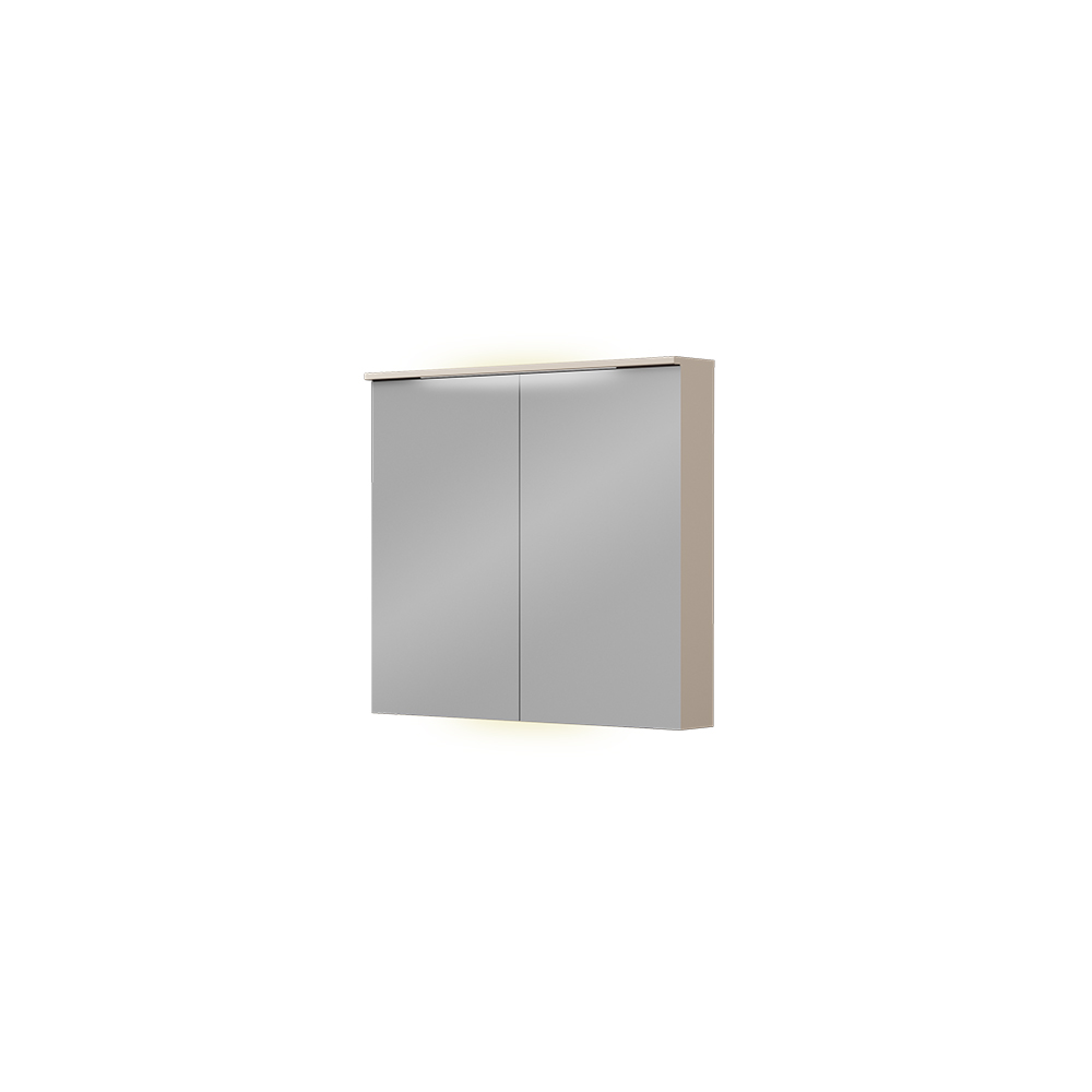Speilskap FOSSBAD B90 D12 med Lystopp