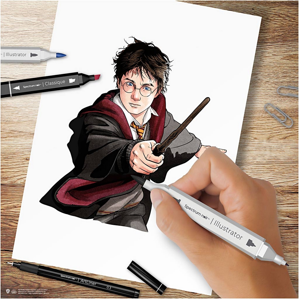 Hobbysett Creativ Company DIY Kit Illustrasjon Harry Potter