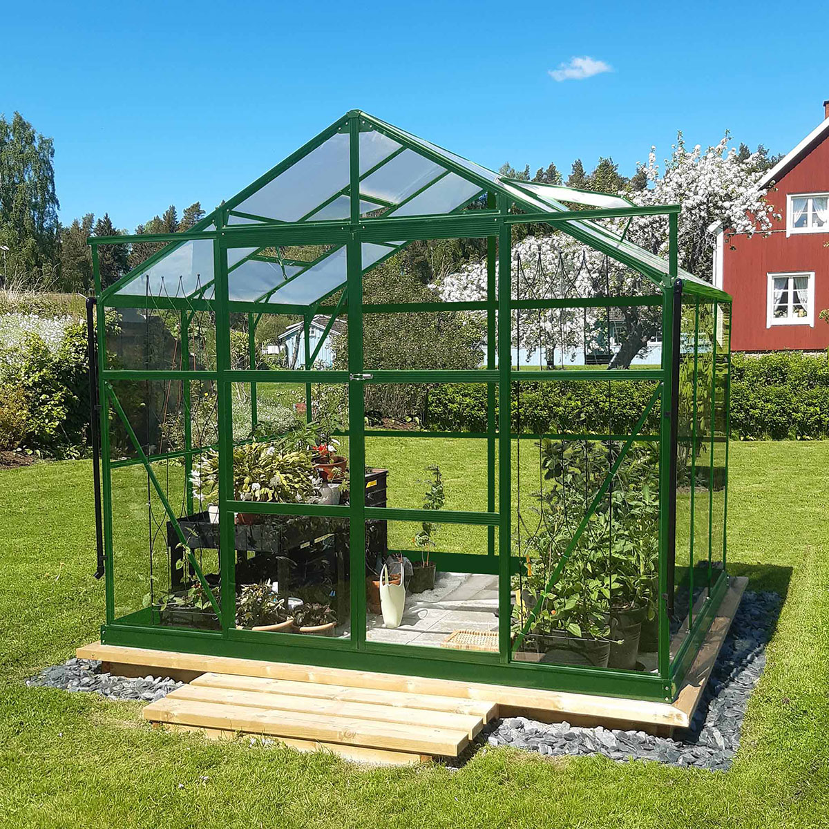 Drivhus Metalcraft 4,9 kvm Rektangulært