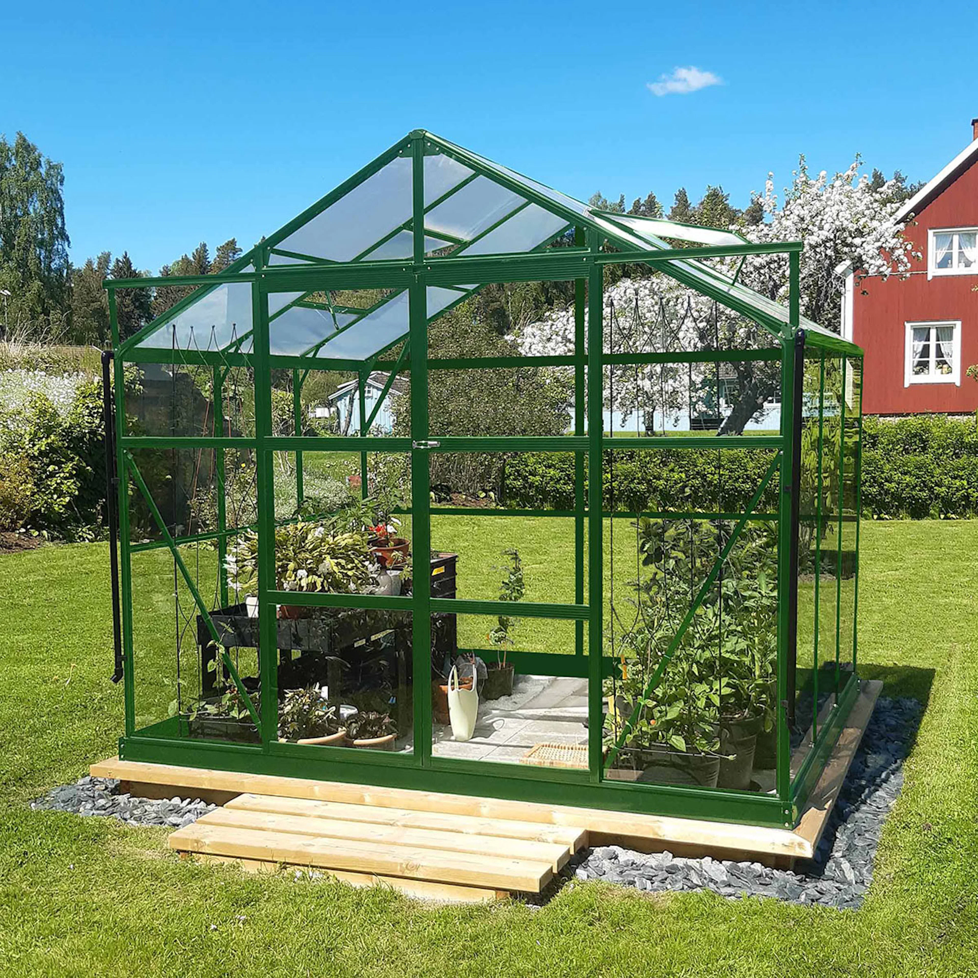 Drivhus Metalcraft 4,9 kvm Rektangulært