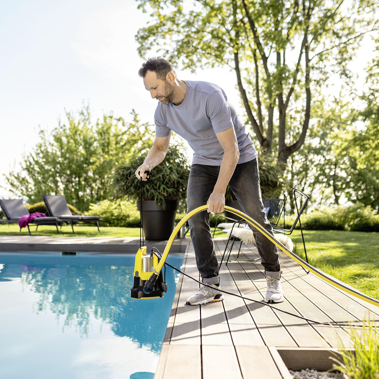 Nedsenkbar Pumpe Kärcher SP 17.000 Flat Level Sensor