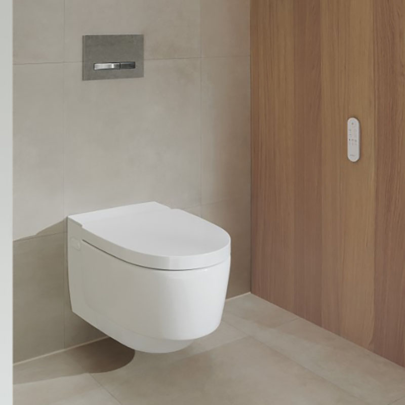 V&auml;ggh&auml;ngd Duschtoalett Geberit AquaClean Mera Comfort