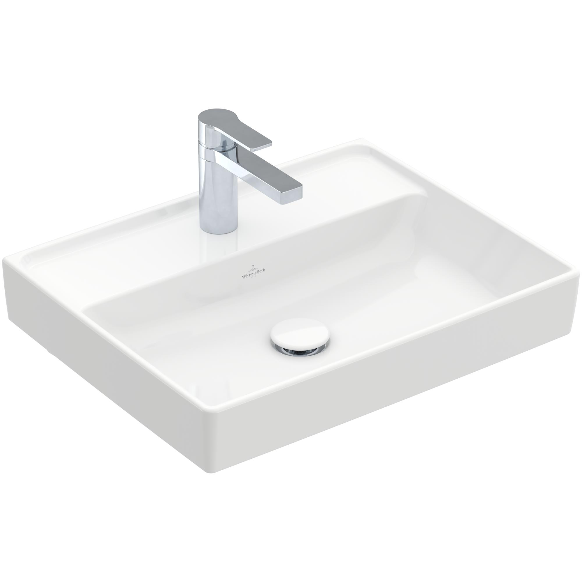 Tvättställ Villeroy & Boch Collaro Väggmonterat | badrum - handfat-och-tvattstall - enkelt-handfat | KakelKungen