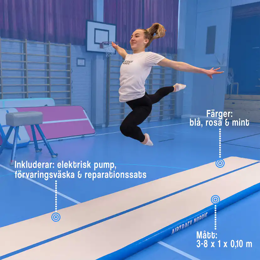 Treningsmatte AirTrack Nordic Standard