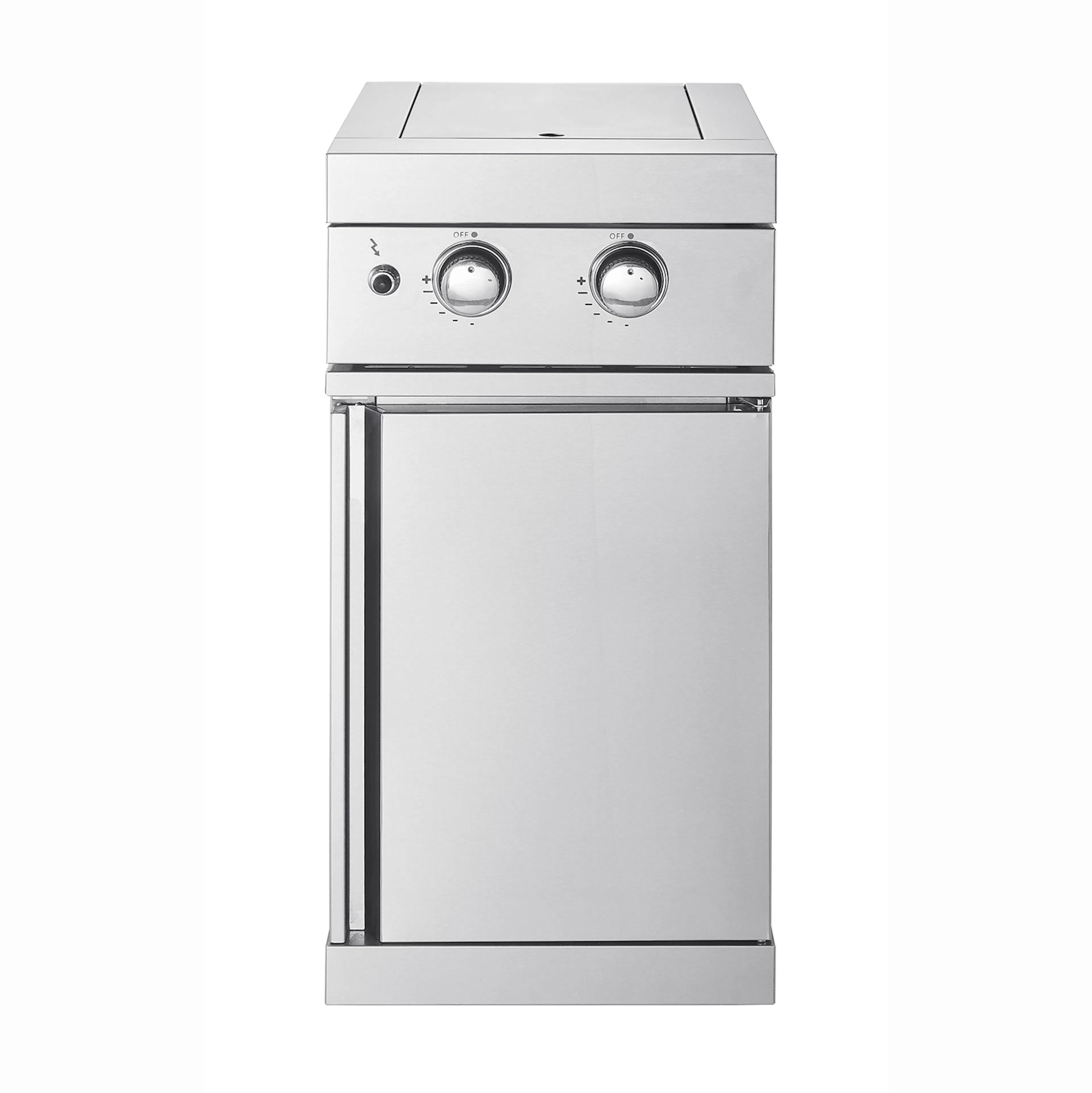 Modul med doble sidebrennere MyOutdoorKitchen Stainless Collection