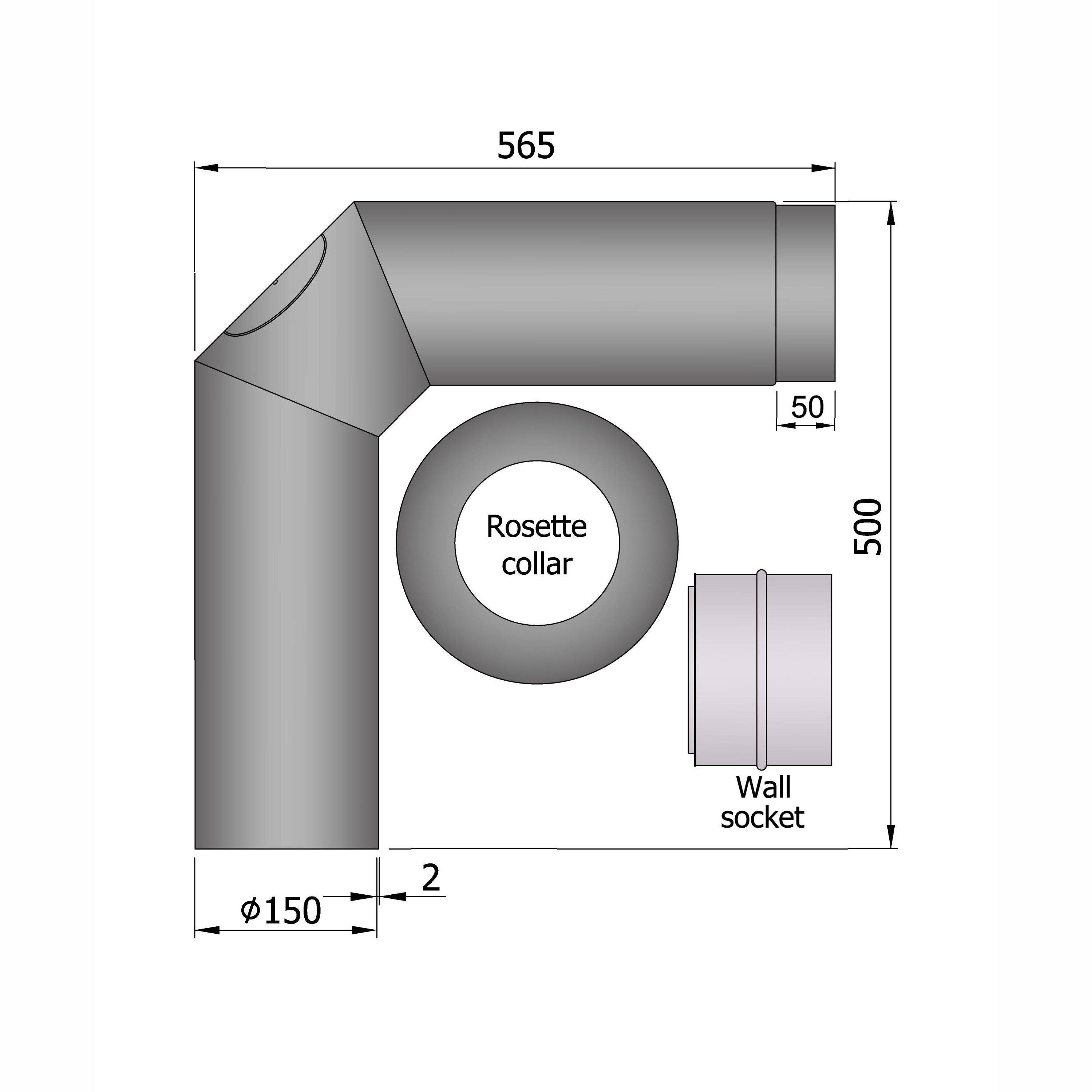 Røykrør Kaminexperten Komplett