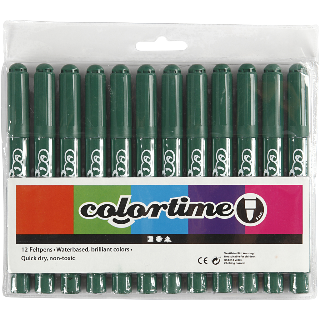 Tusjpenner Creativ Company Colortime Strek 5 mm 1 Pk