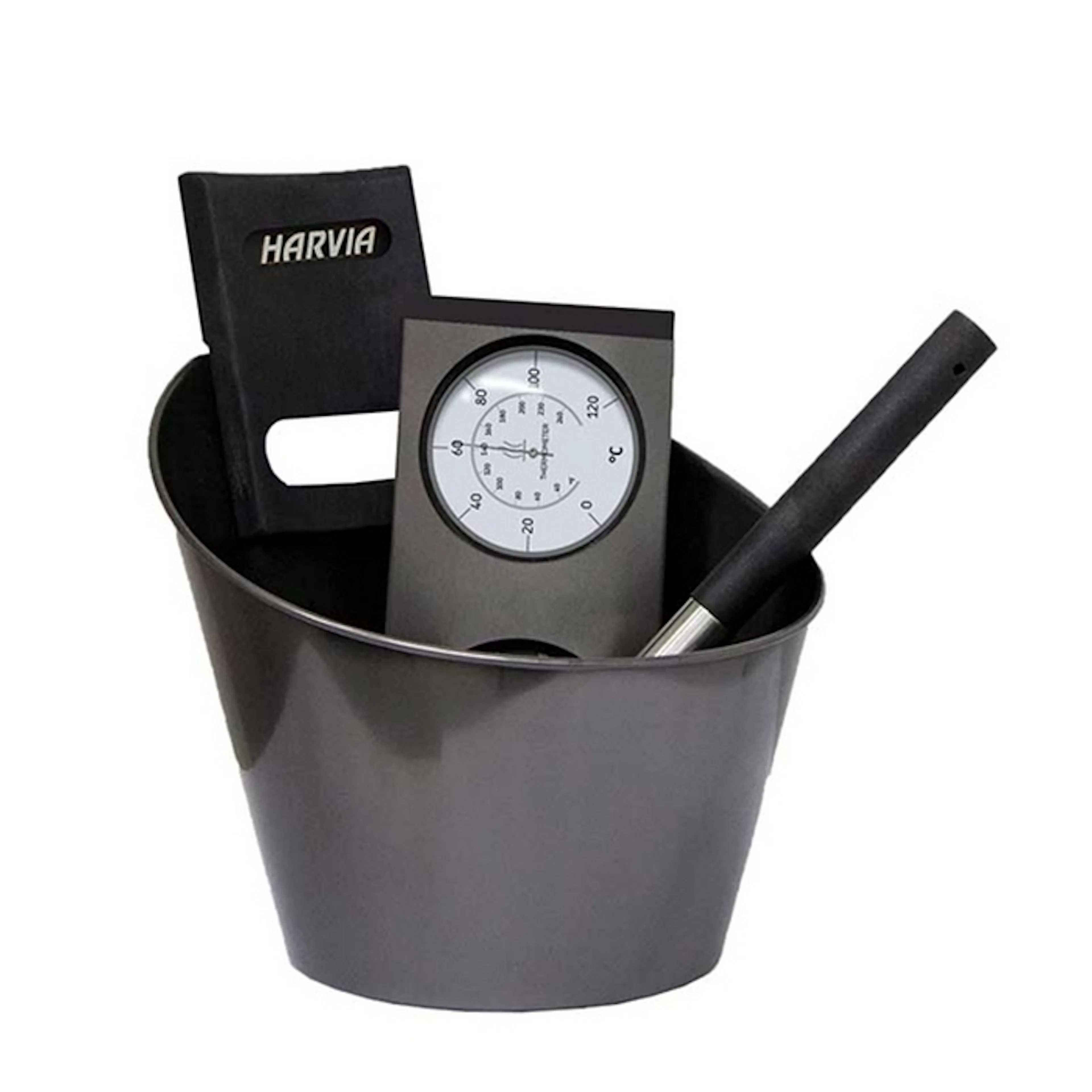 Gavesett Badstue Sunwind Black Stainless Steel