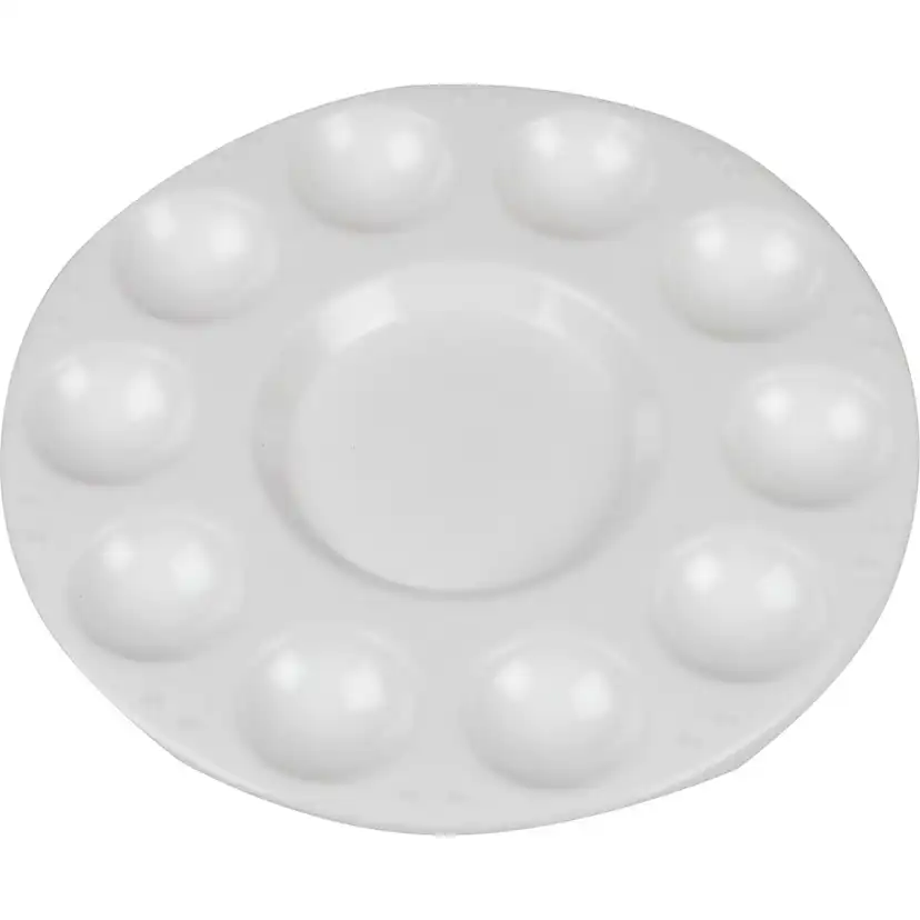Palett Creativ Company Hvit D17 cm 10 St/1 Pk