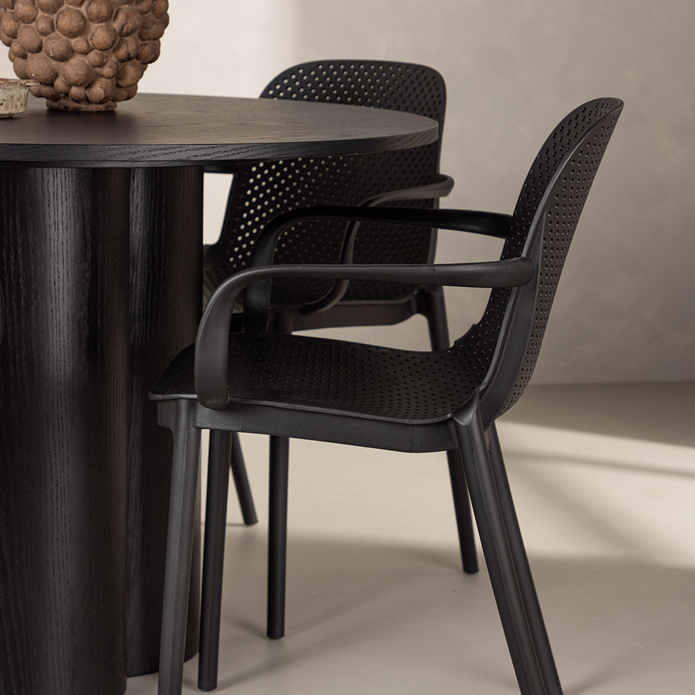 Spisegruppe Venture Home Olivia med 4 Baltimore Stoler