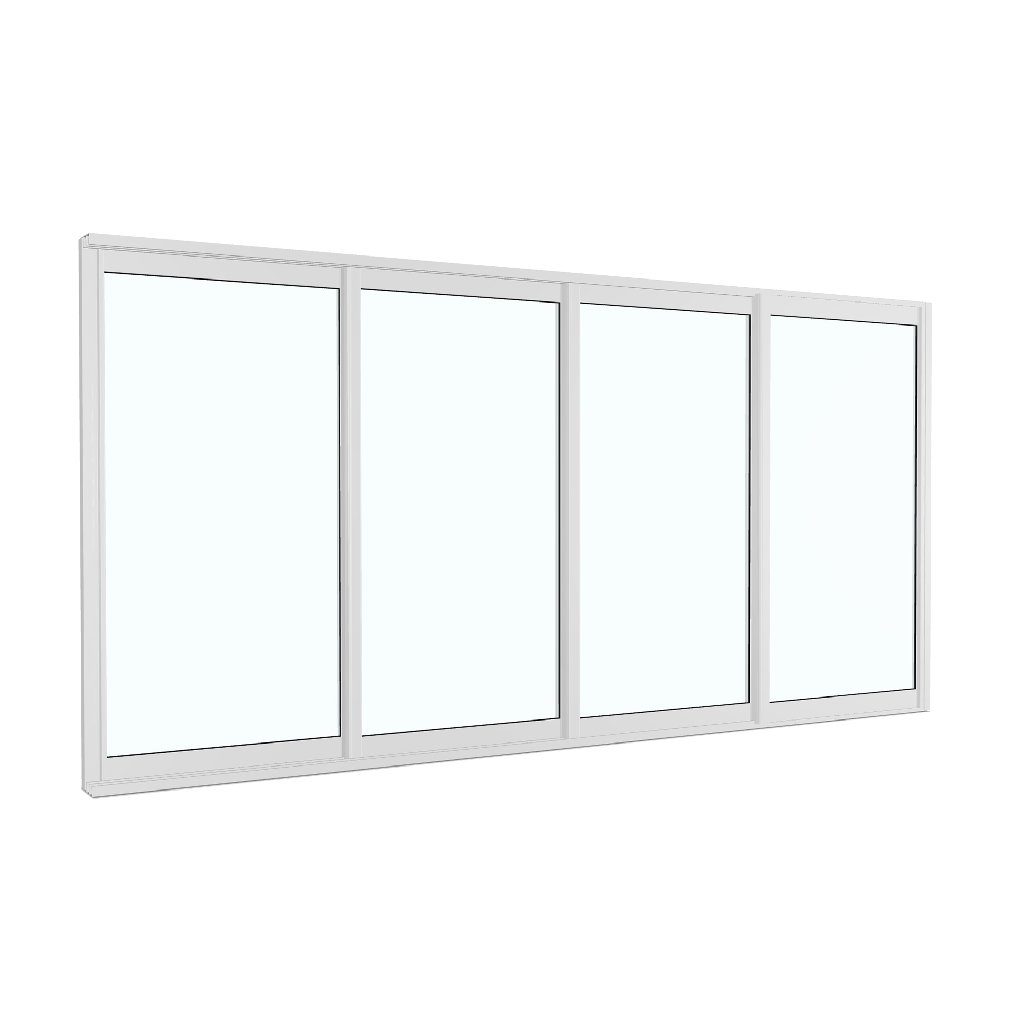 Skyvevindu Landskap Stadig Forlenget Sommer 4-delt