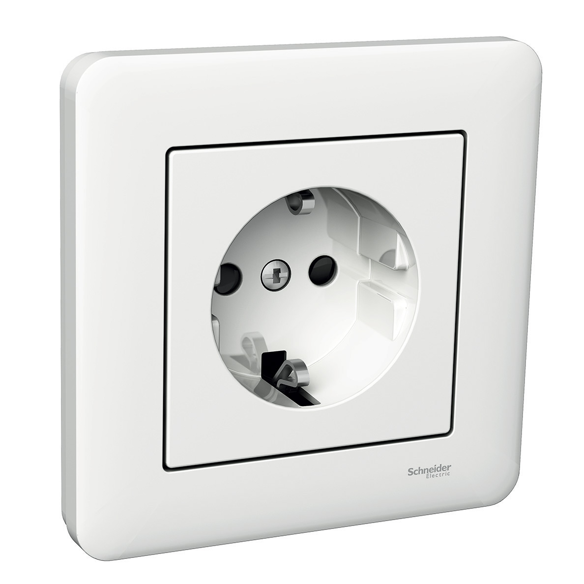 Stikkontakt Schneider Electric Exxact Primo 1-Veis