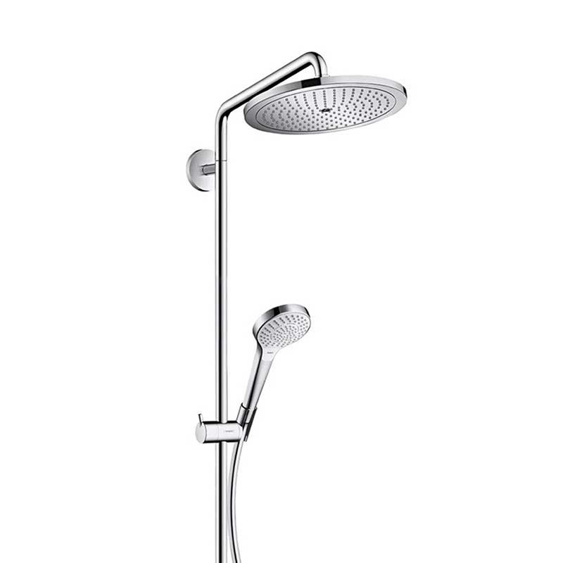 Takdusjsett Hansgrohe Croma Select S 280 Air 1jet Showerpipe med Badekarbatteri