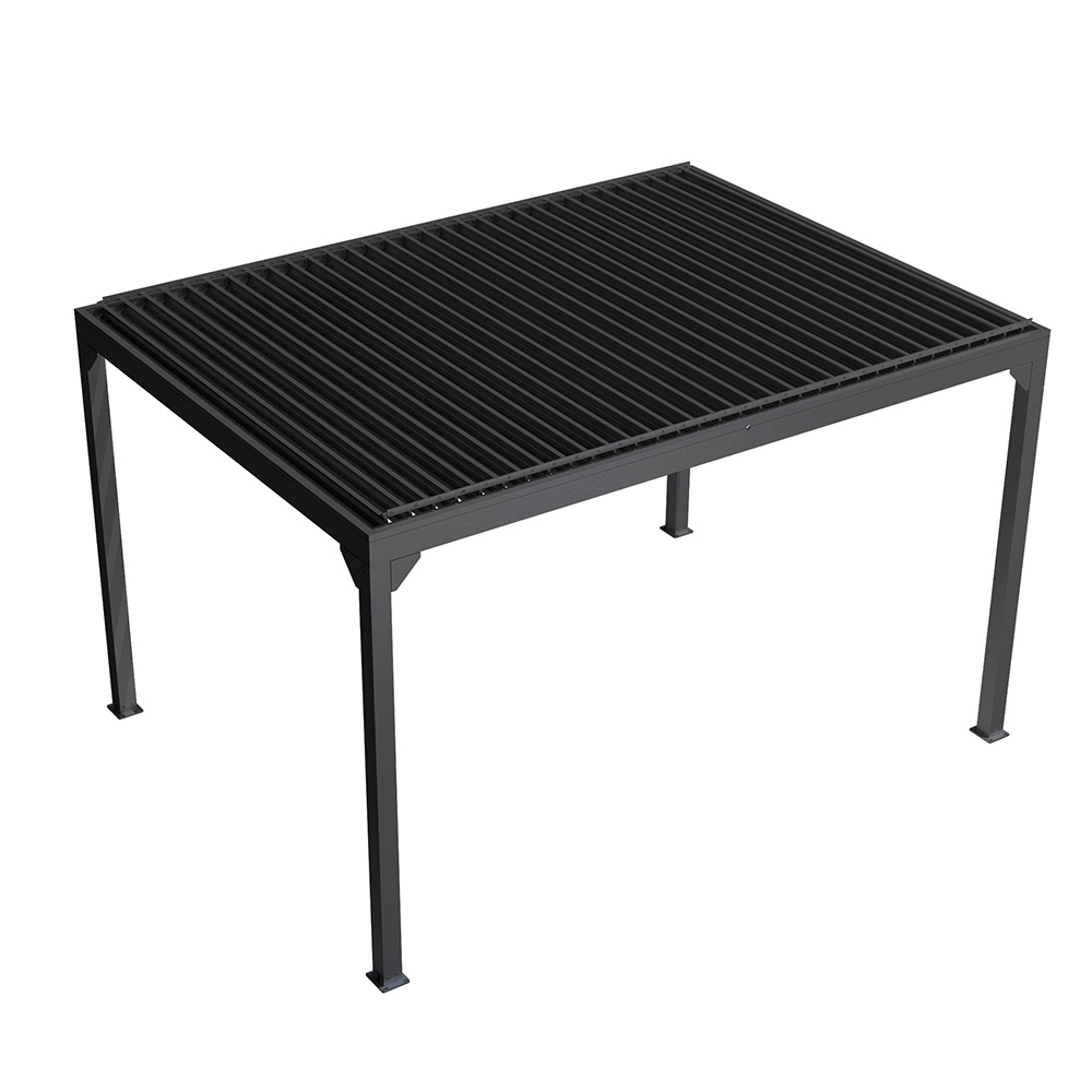 Pergola Metalcraft Åpningsbare taklameller 3x4 m
