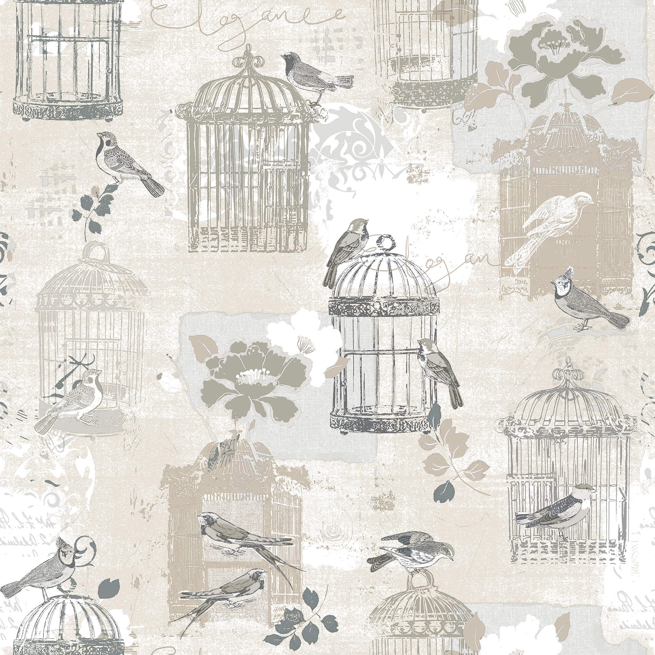 Tapet Galerie Wallcoverings Kitchen Elements KE29946 | golv - tapeter - monstrad-tapet | KakelKungen