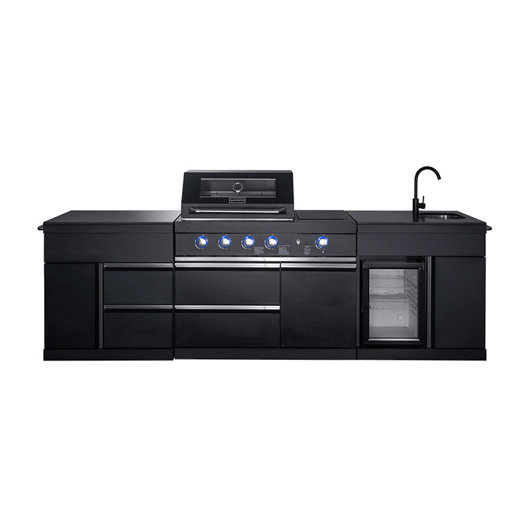 Frittstående Utekjøkken Myoutdoorkitchen Pure Plus Black