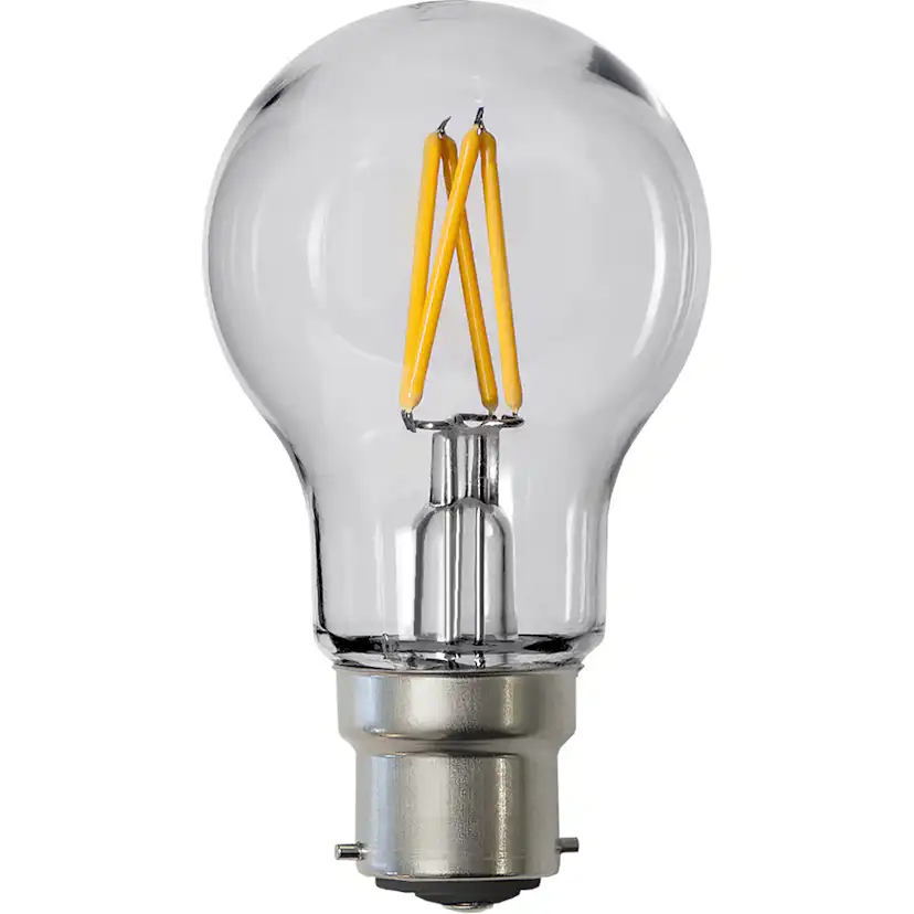 LED LampeB22A55 Star Trading Utendørs Belysning PC Cover Filament