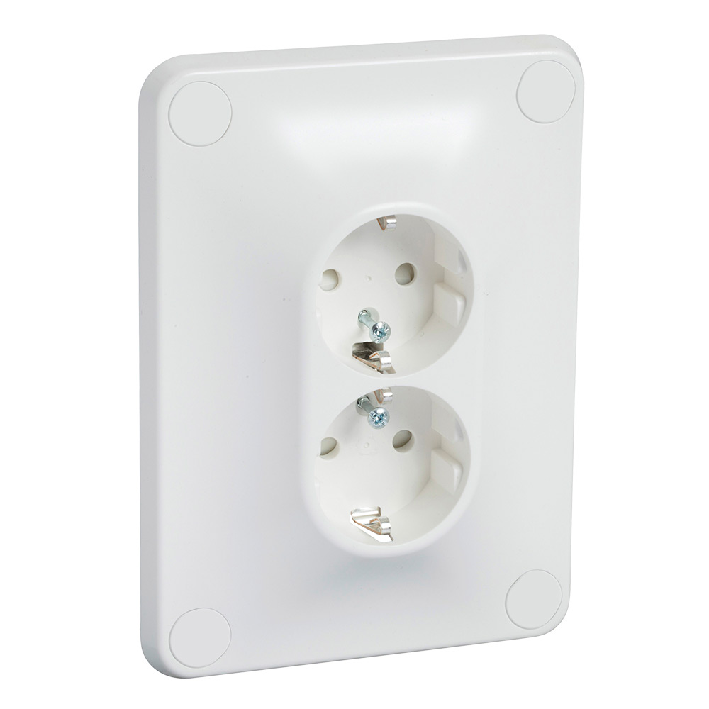 Stikkontakt Schneider Electric Robust Hurtigkobling
