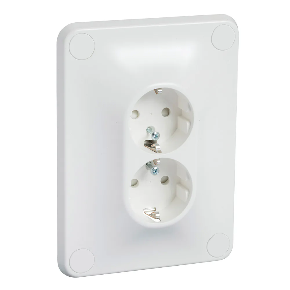 Stikkontakt Schneider Electric Robust Hurtigkobling
