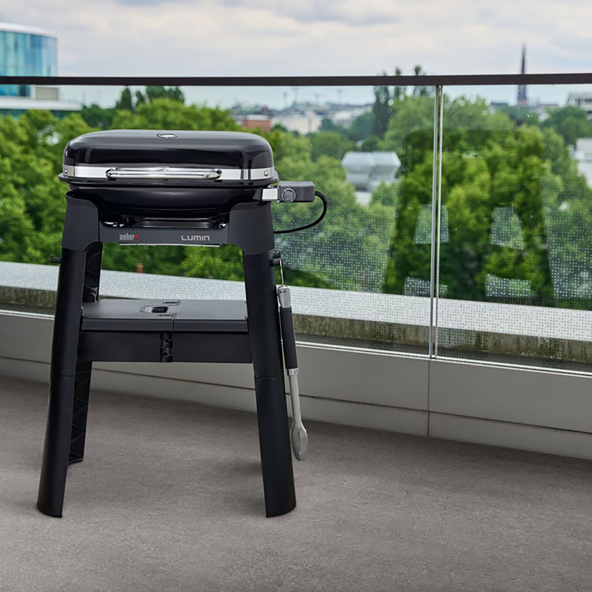 Elektrisk Grill Weber Lumin med Stativ
