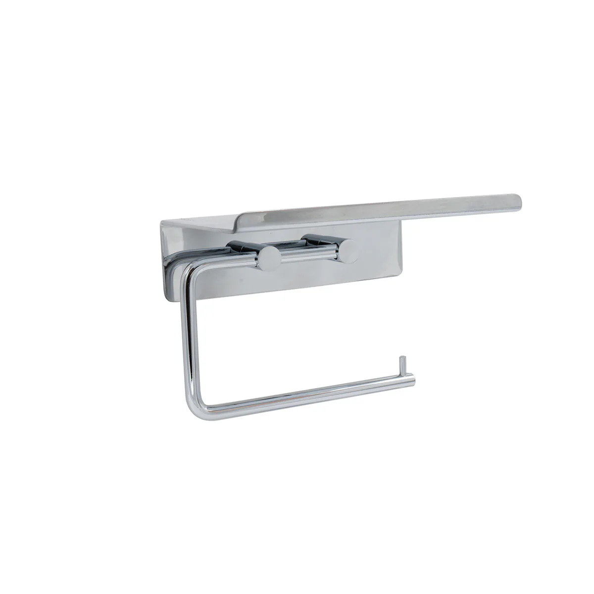 Toalettpapirholder Beslag Design Base med Hylle