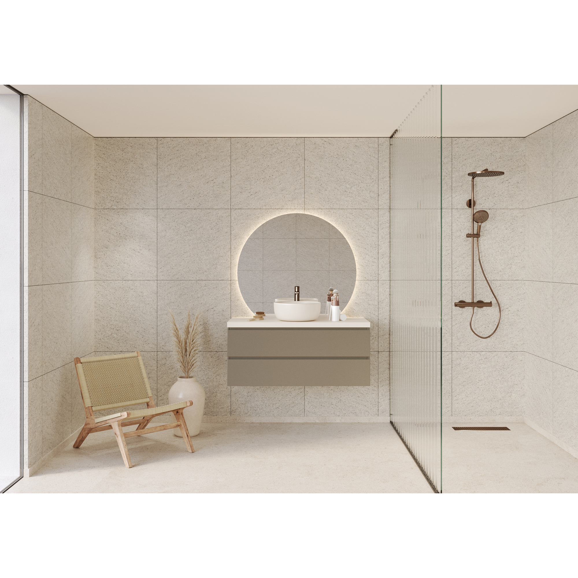 Baderomspanel Fibo 4250-M6060 Pebble Granite
