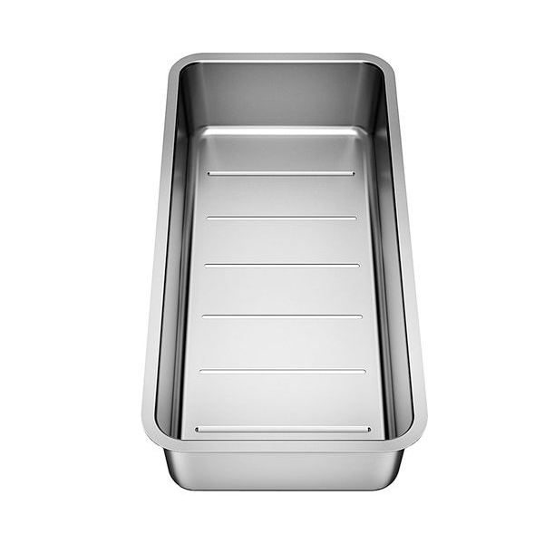 Skylleskål Blanco Rustfritt stål 417 x 197 mm