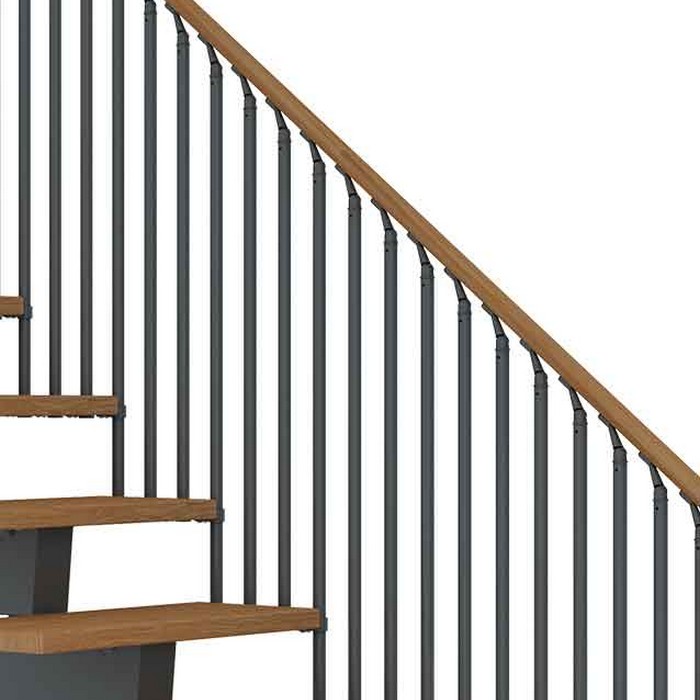 Ekstra Trapperekkverk Dolle Dubai Classic IIII Eik Oljet