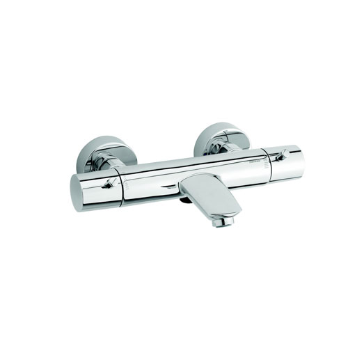 Badkarsblandare Damixa Thermixa 100 Termostat Krom 160 cc