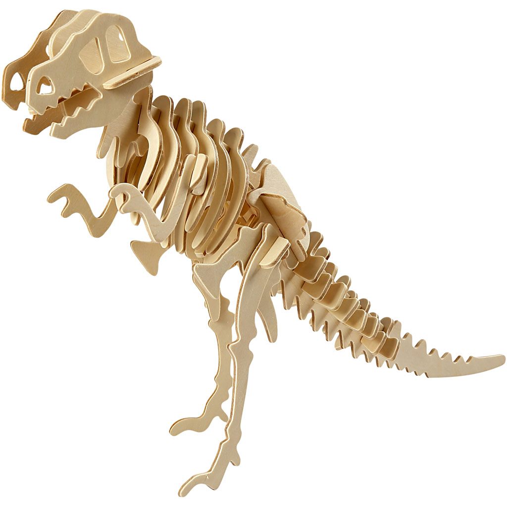 3D Puslespill Creativ Company Dinosaur Størrelse 33x8x23 cm 1 stk