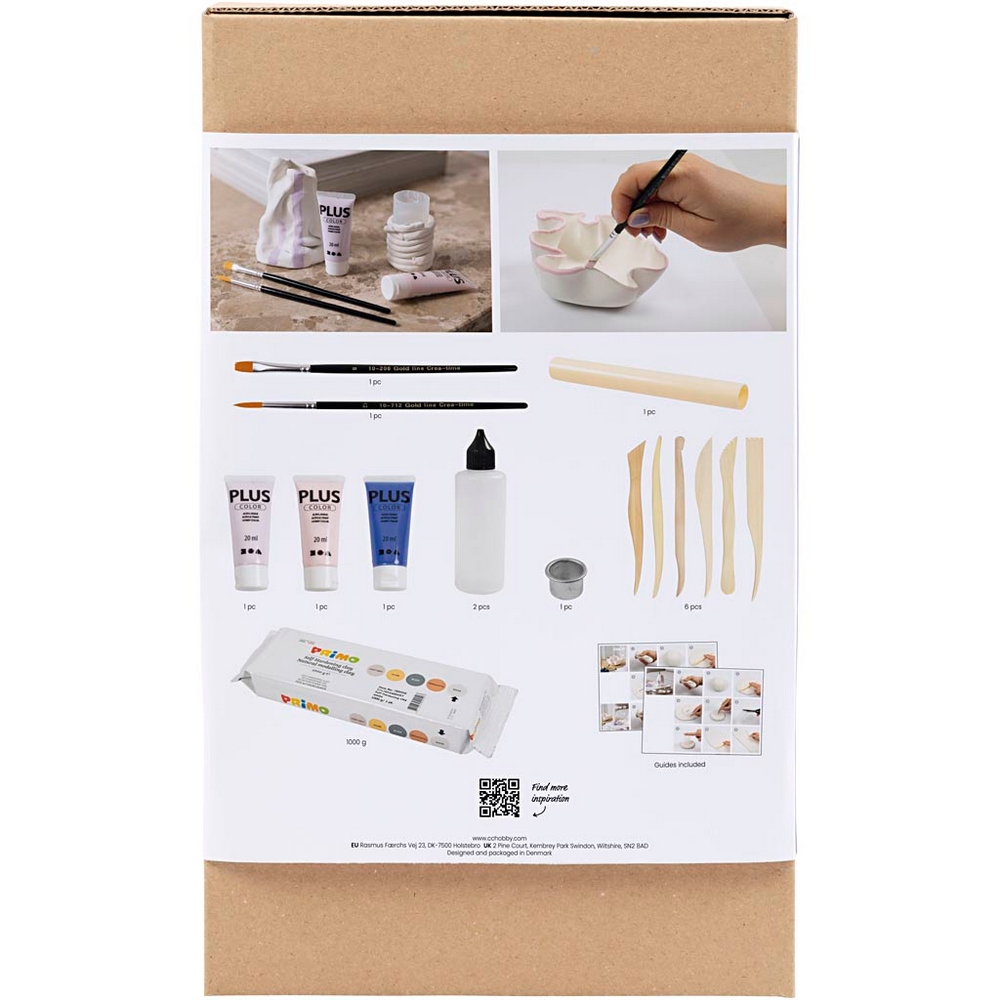 Hobbysett Creativ Company DIY Kit Modellering Krukker og Vaser
