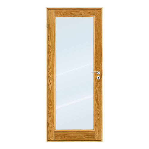 Innerdør Scanflex Trend 1 Lakkert Eik Klarglass