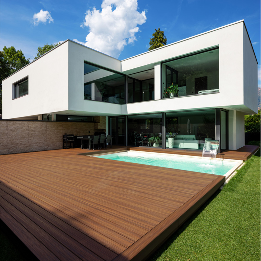 Terrassebord Kirkedal Heimdal Kompositt Oak/Hardwood