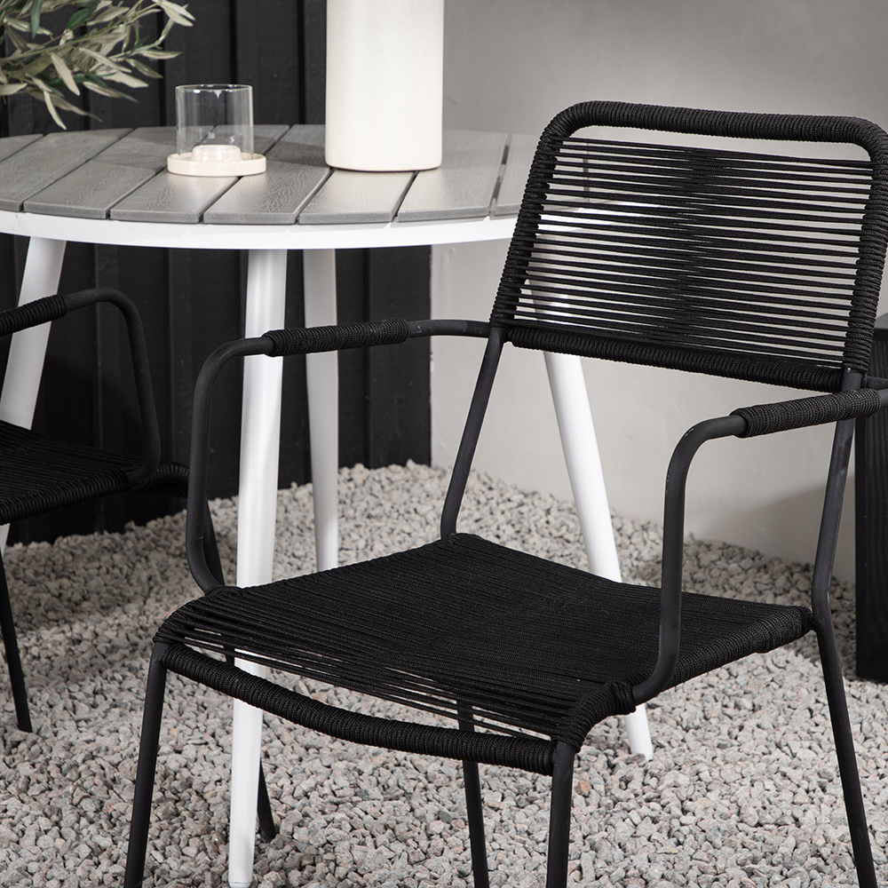 Spisegruppe Venture Home Break med 2 Lindos Stoler