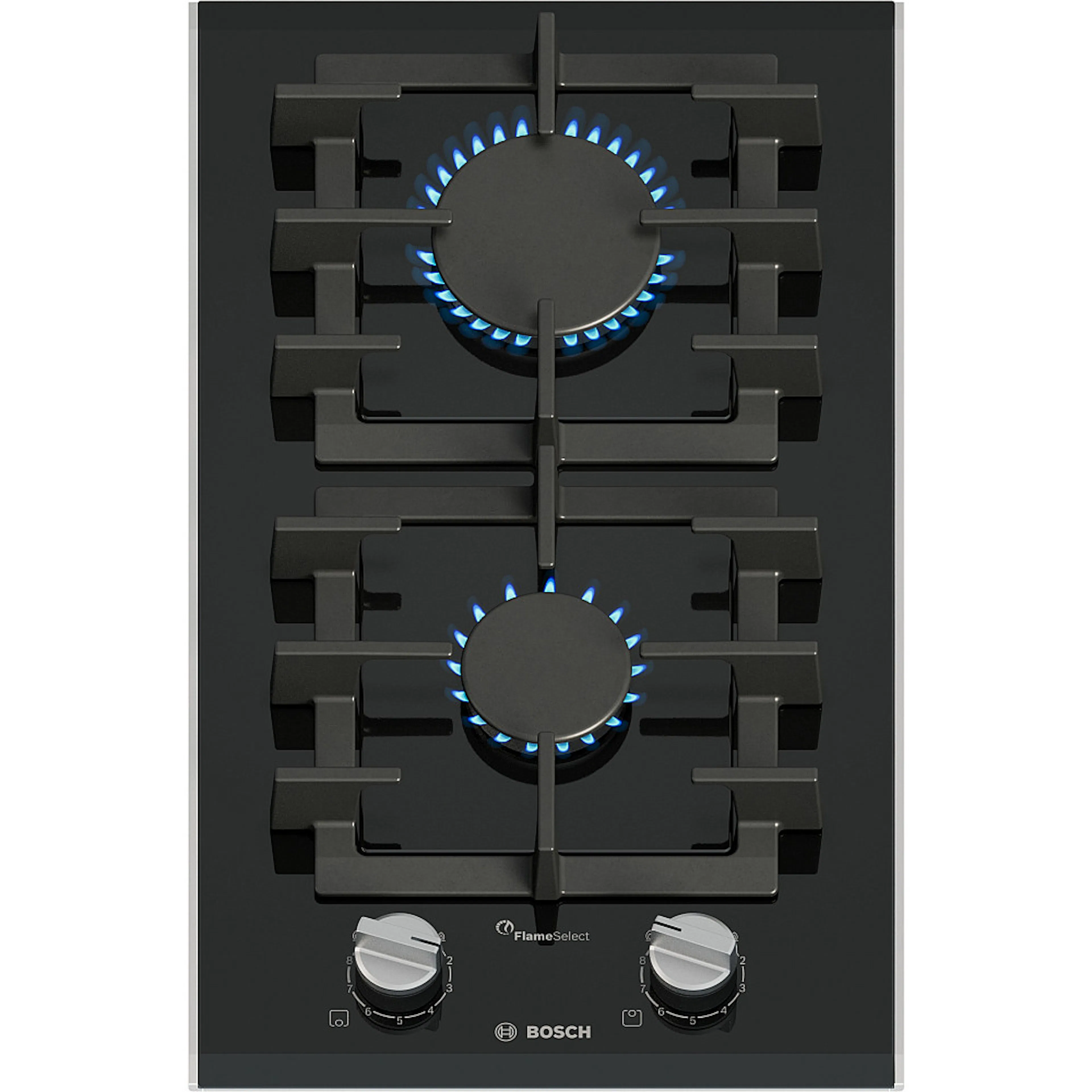 Gasskomfyr Bosch PRB3A6I40 Serie 8 Sort ComfortDesign