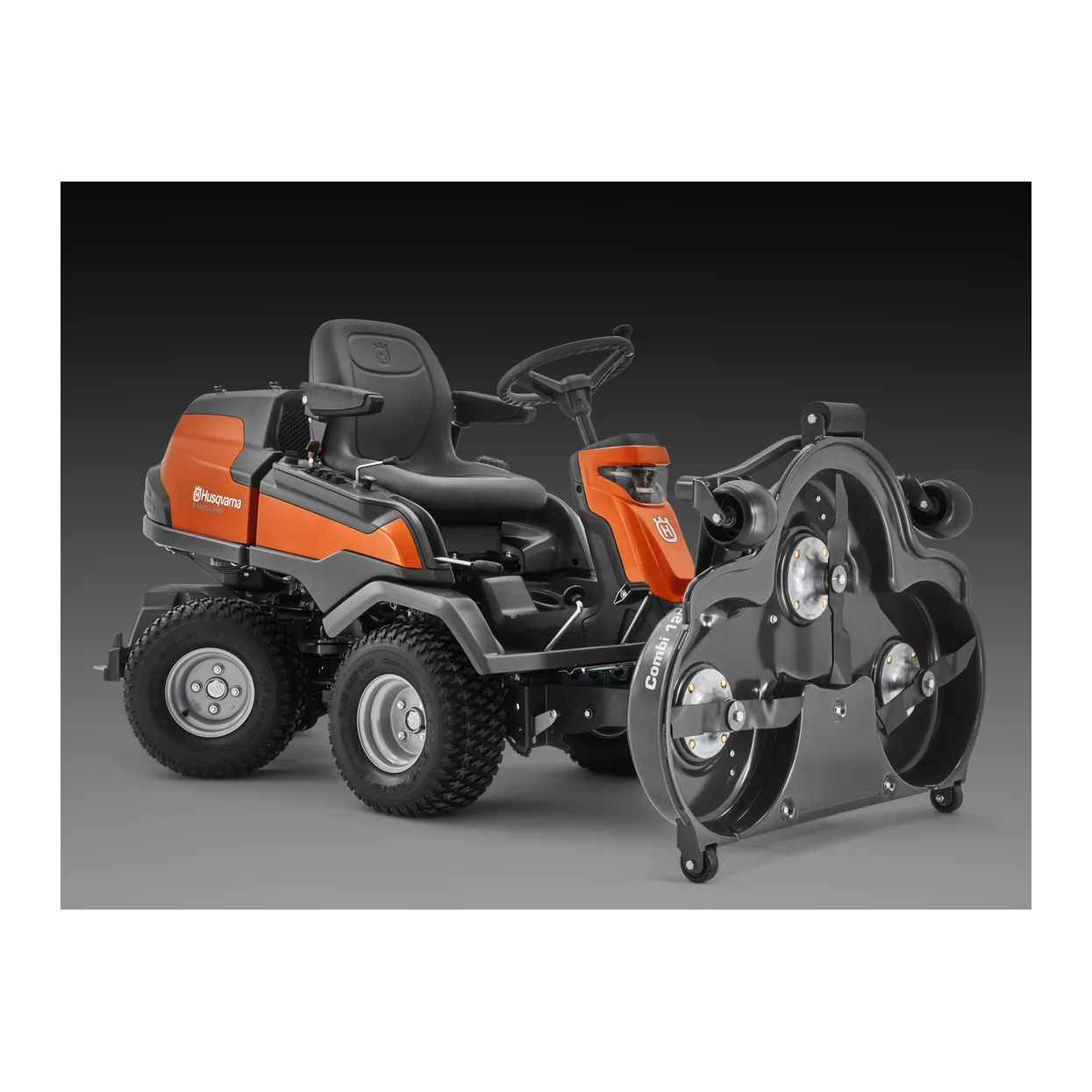Hagetraktor Husqvarna R 418TsX AWD gressklipper