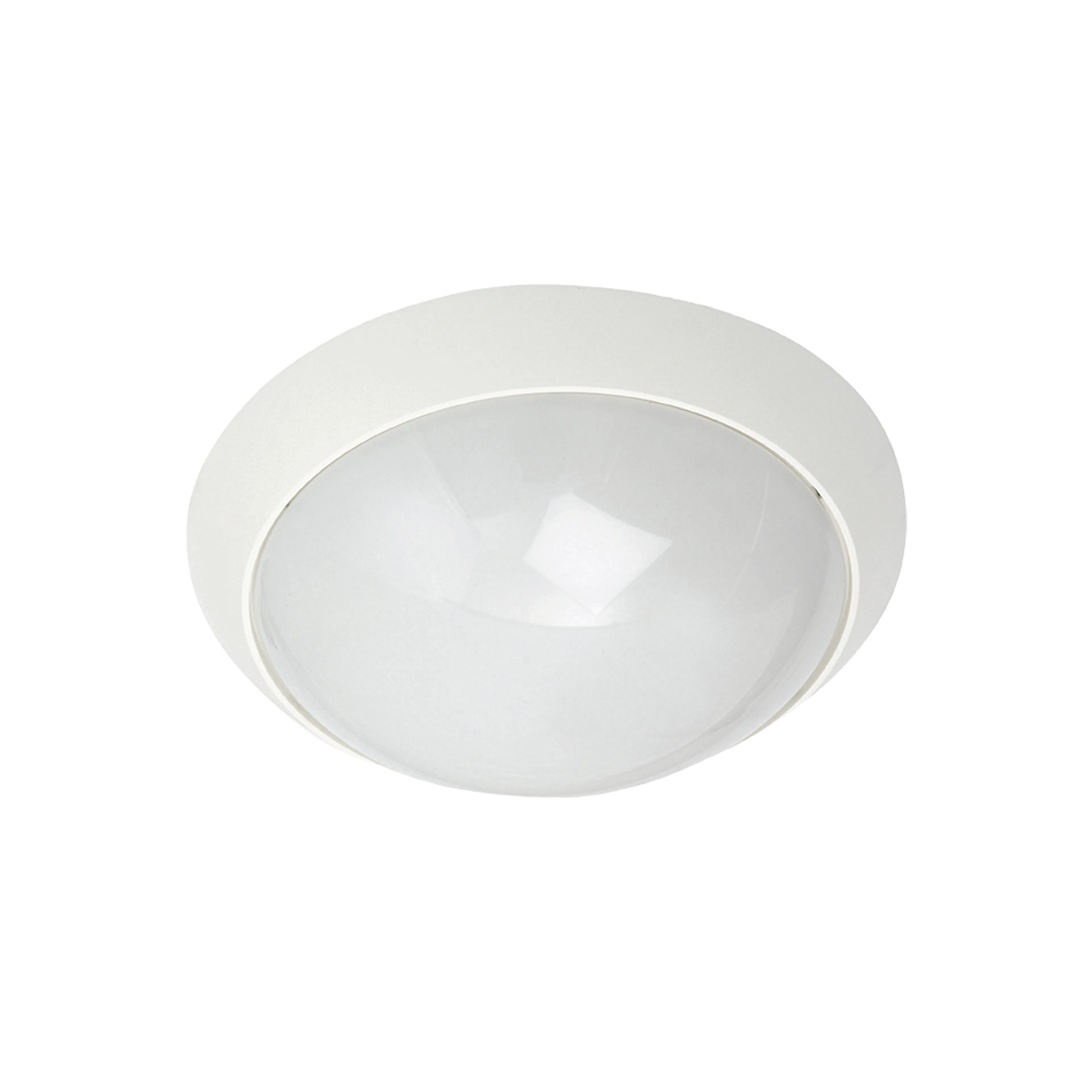PLAFONDARMATUR ENOK LED 10W 650LM 3000K IP44 LED VIT 181193 Uten Sensor