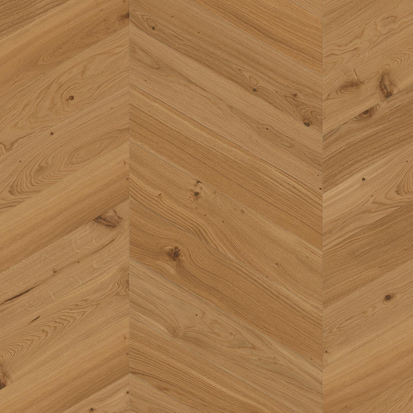 Planka Boen Ek Animoso Chevron Live Natural HV-Olja