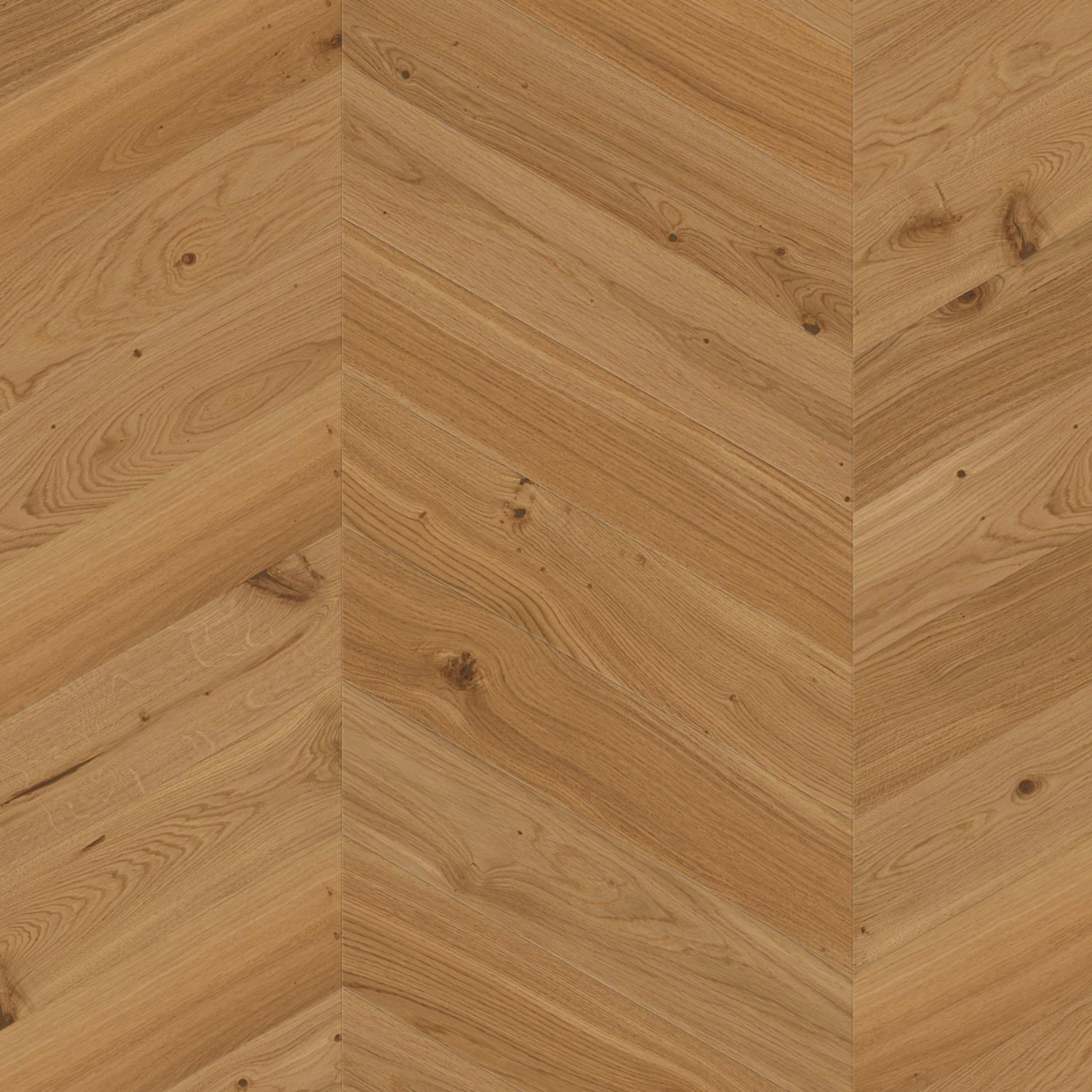Parkettgolv Boen Ek Animoso Chevron Live Natural HV-Olja