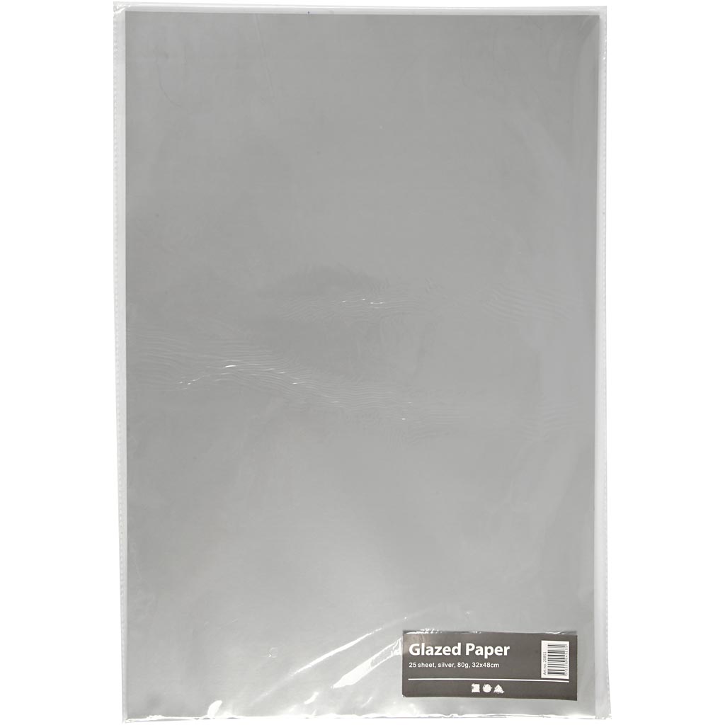 Glanspapir Creativ Company 32x48 cm 25 Ark/1 Pk