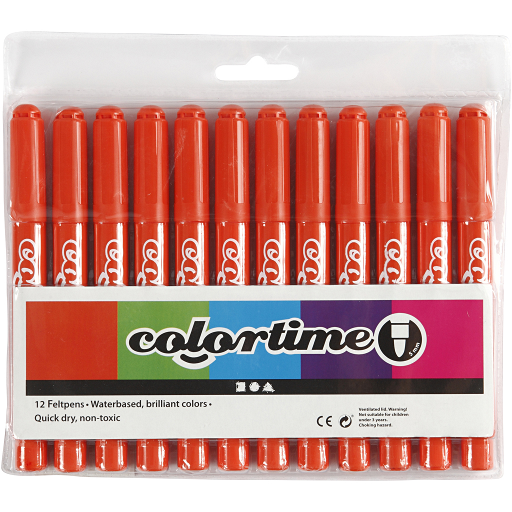 Tusjpenner Creativ Company Colortime Strek 5 mm 1 Pk