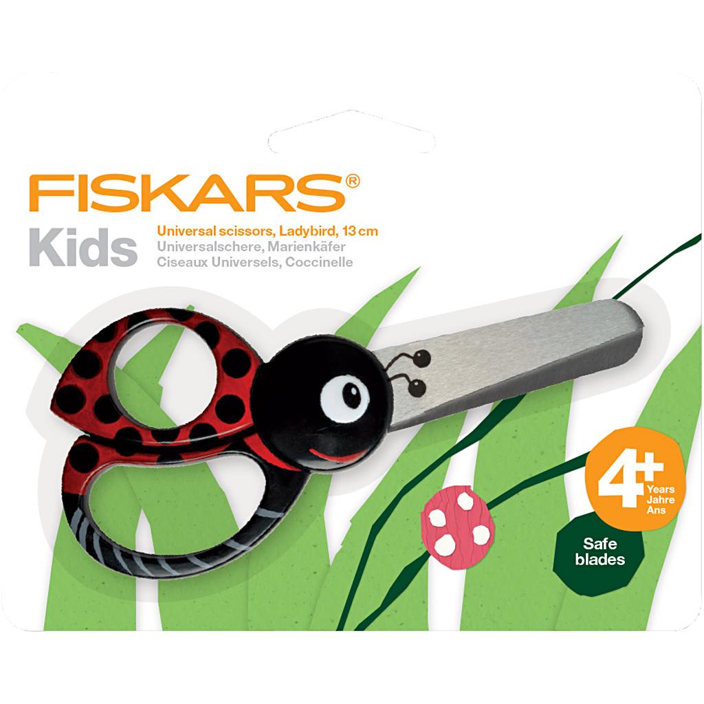 Barnesaks Fiskars med Dyremotiv Marihøne L: 13 cm 1 Stk