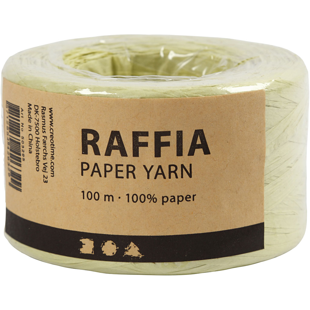 Papirgarn Creativ Company Raffia 7-8 mm 100 m/1 Rl