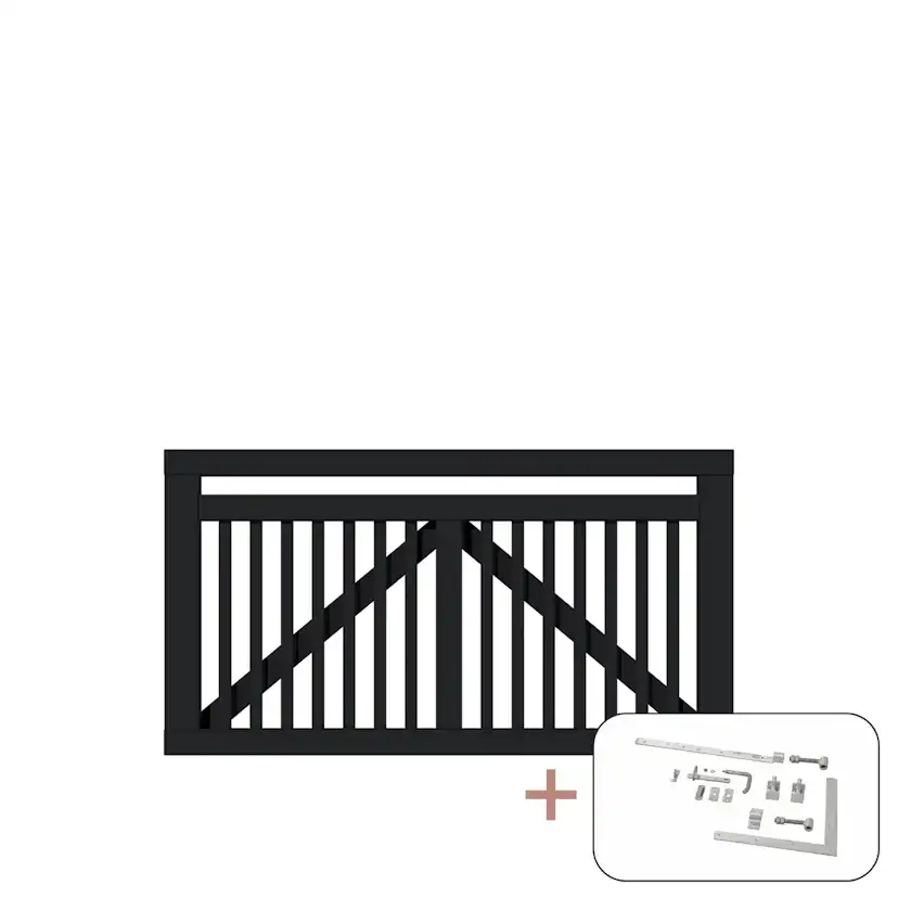 Port PLUS Linea Bred med Beslag 150x80 cm