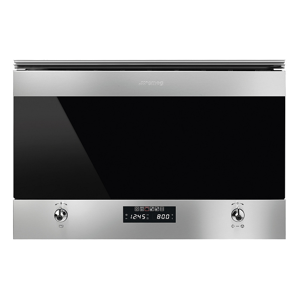 Ovn- og Mikrobølgepakke Smeg SF6300TVX + MP322X1 Classic Rustfri Med Damprensing