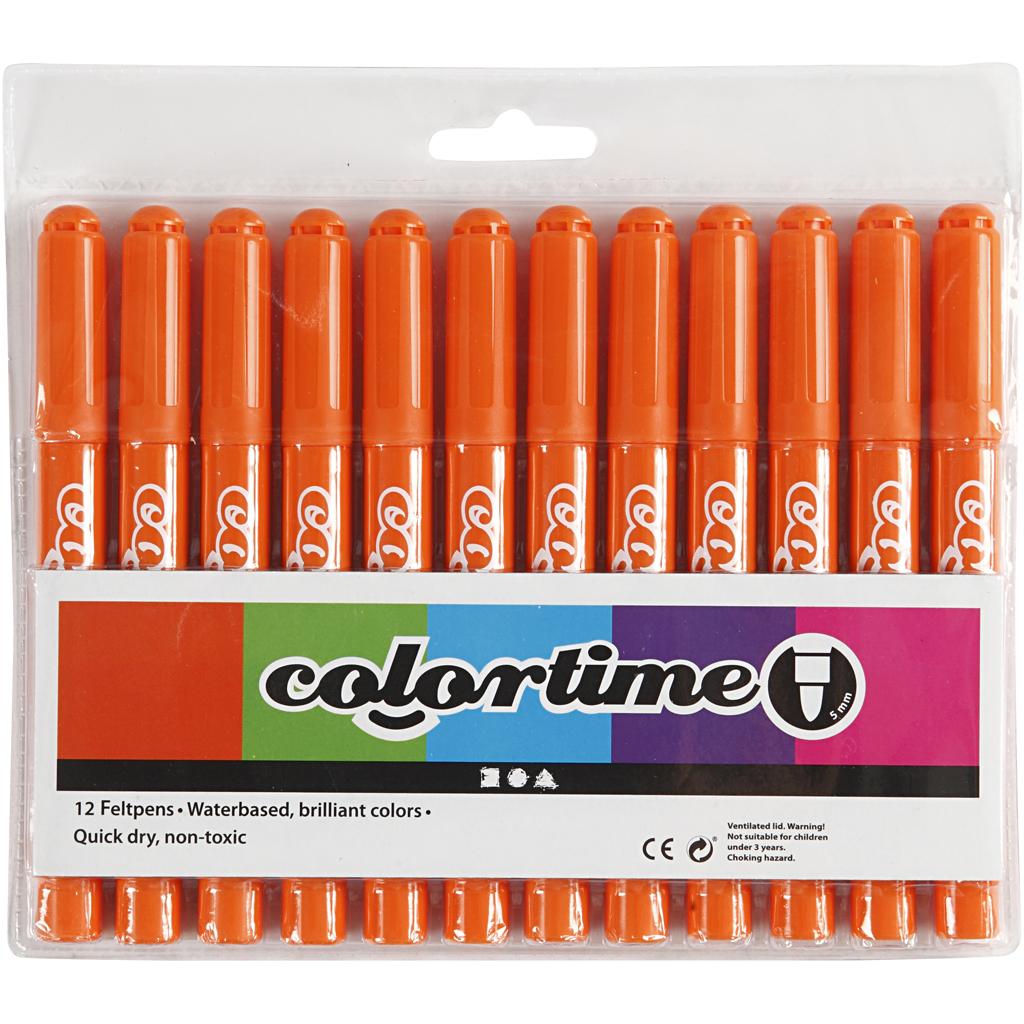 Tusjpenner Creativ Company Colortime Strek 5 mm 1 Pk