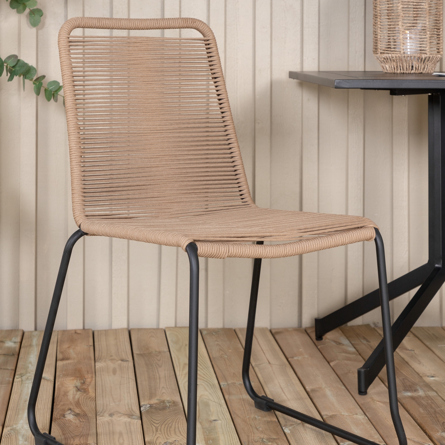 Cafésett Venture Home Wille med 2 Lumi Spisestoler
