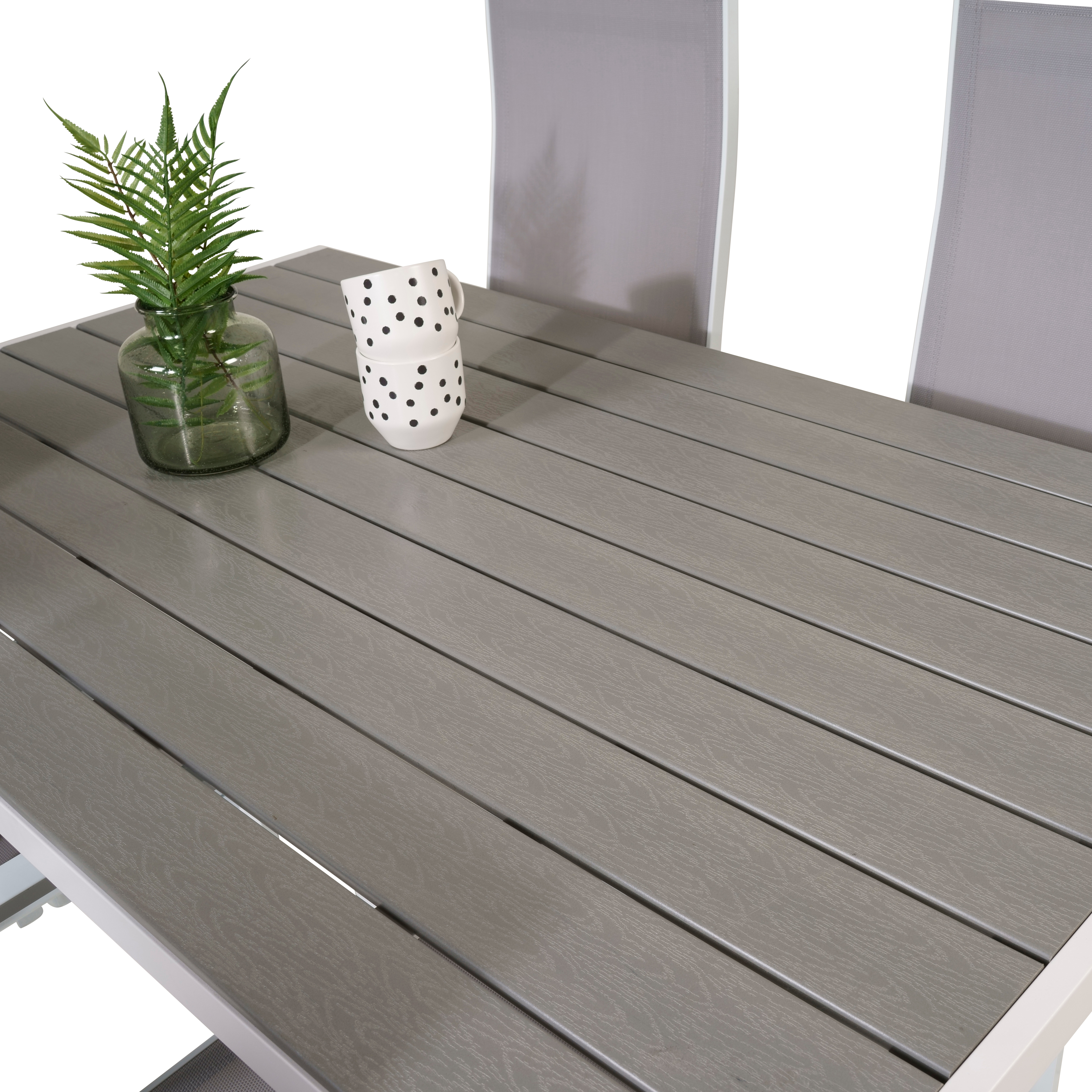 Spisegruppe Venture Home Bront 150 med 4 Copacabana Stoler